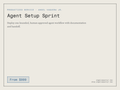 Agent Setup Sprint — agent-setup-sprint