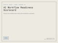 AI Workflow Readiness Scorecard — ai-workflow-readiness-scorecard