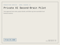 Private AI Second-Brain Pilot — private-ai-second-brain-pilot