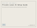 Private Local AI Setup Guide — private-local-ai-setup-guide